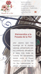 Mobile Screenshot of posada-delaflor.com